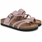 HAYLEIGH™ – Orthopaedic Braided Leather Sandal
