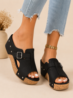 MARLENE™ | Vintage Comfort Wedge Sandals
