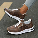 Adele - Zip-Up Orthopedic Sneakers